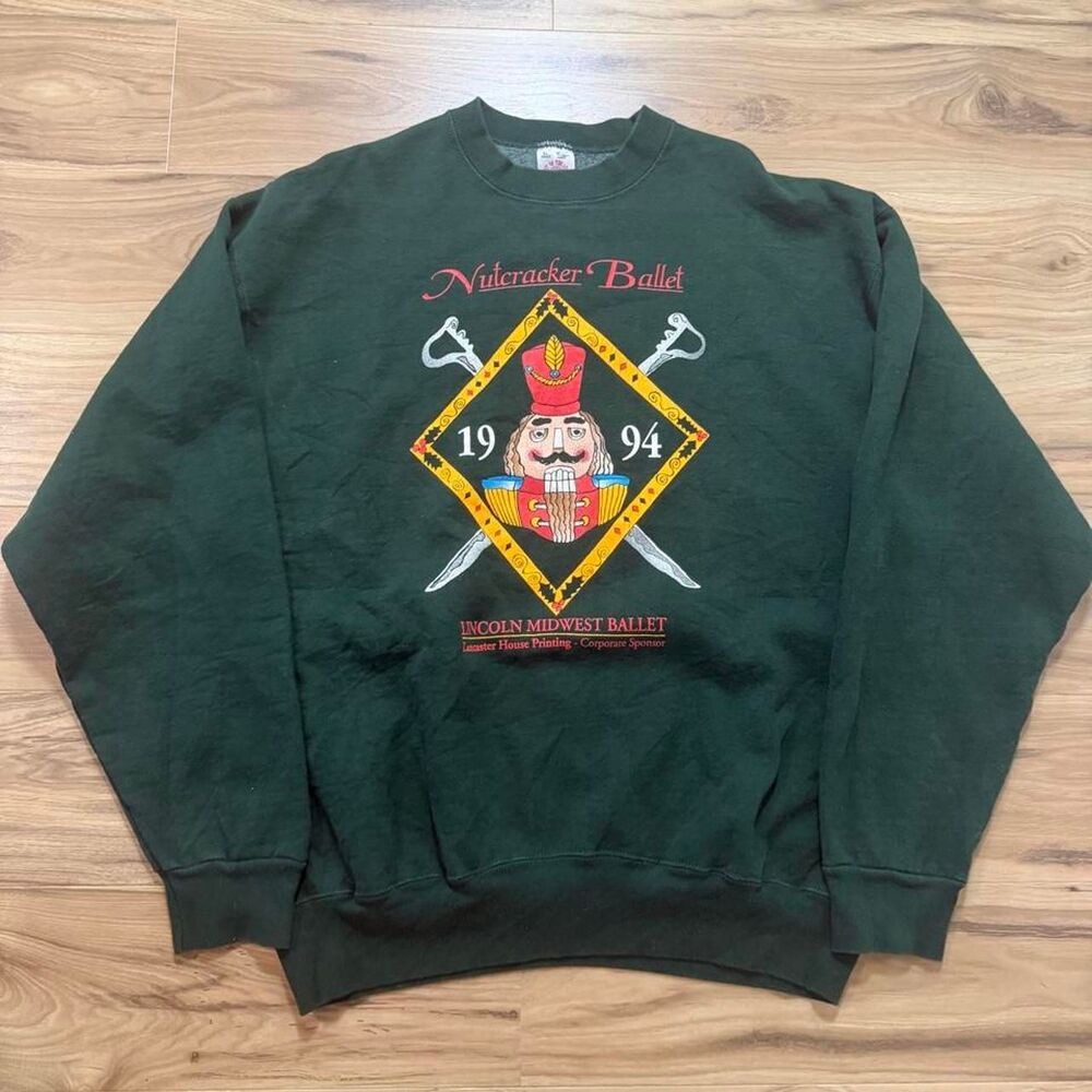Vintage rare 1994 Nutcracker Ballet Crewneck Sweatshirt Size XL